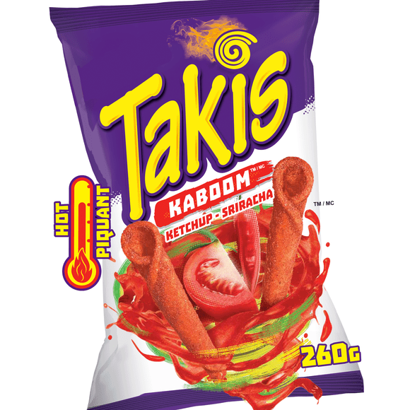 Takis® Kaboom™ Ketchup - Sriracha Tortilla Chips