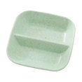 thumbnail image 2 of Wheat Straw Square Divided Seasoning Dishes Table sauce plate Sauce Container Kitchen Cutlery Snack Plate, 2 of 8