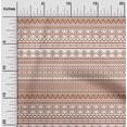 thumbnail image 1 of oneOone Polyester Lycra Rust Brown Fabric Aztec Tribal Dress Material Fabric Print Fabric By The Yard 56 Inch Wide, 1 of 1