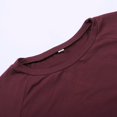 thumbnail image 5 of Women Side Split Fall Fashion 2025 Long Sleeve Shirts Trending Now, 5 of 5