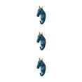 thumbnail image 4 of Wweixi Coat Hooks Easy To Install And Wide Application For Added In Daily Life Retro blue (horse) 3Set, 4 of 6