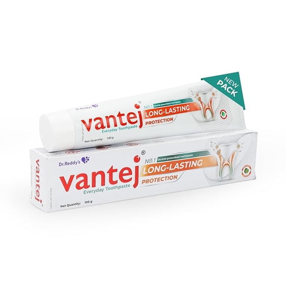 Vantej : Sensitivity Protection Toothpaste| Gives Long Lasting Sensitivity Protection And Tooth Sensitivity Healing 100 Gm x (Pack of 2)