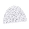 thumbnail image 1 of Esquirla Mesh Crochet Hair Net Curls Hair Wrap Lightweight Soft Elastic Crocheted Cap White, 1 of 8