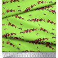 thumbnail image 3 of Soimoi Poly Georgette Fabric Colorful Bird Decor Fabric Printed Yard 52 Inch Wide, 3 of 3