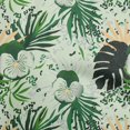 thumbnail image 1 of oneOone Velvet Mint Fabric Tropical Craft Projects Decor Fabric Printed By The Yard 58 Inch Wide, 1 of 5