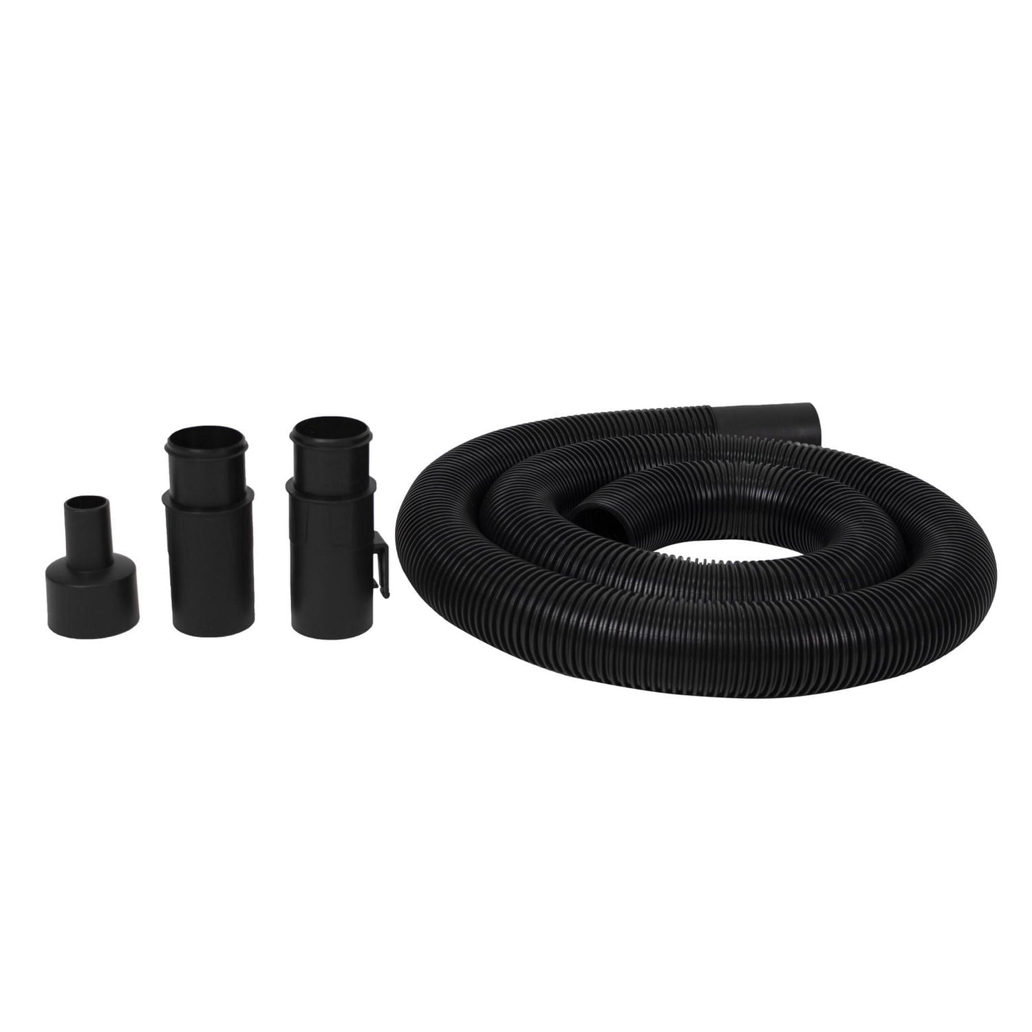 Le tuyau d'aspirateur Stealth ST08-2518 2-1 / 2 "x 8 'convient pour les raccords à encliqueter ou à visser de 2-1 / 2".