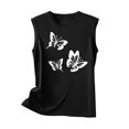 thumbnail image 3 of LSLJS Blouse Sans Manches Imprimée Décontractée pour Femme à Col Rond, Aguichant, Ajustée, Chandail à Enfiler, Débardeurs pour Femmes, 3 of 4
