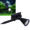 thumbnail image 1 of Solar Powered Landscape Spotlights, Built-In LED Lamp Chips Dimmable Solar Lights Outdoor, Auto On/Off Lawn Patio For Yard Garden, 1 of 8