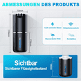 thumbnail image 3 of Automatic Soap Dispenser, 380 Ml, Electric Wall Mounting, Non-Contact Automatic Soap Dispenser, USB Rechargeable Gel, 3 of 7