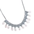 thumbnail image 1 of Kkkded Shell Necklace Ultralight Handmade Crochet Necklace - All - Match, Easy - wearing Choker for Women, 1 of 7