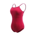 thumbnail image 3 of thinsony Justaucorps de Danse Justaucorps de Ballet Tenue de Danse Forme du Corps Professionnel Costume de Performance Exquis Tenue de Gymnastique Rouge Vin TG, 3 of 9