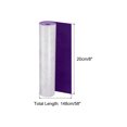 thumbnail image 2 of Unique Bargains Patchs en Velours Autocollants Patchs de Réparation Violet 58'x8' Lot de 2, 2 of 5