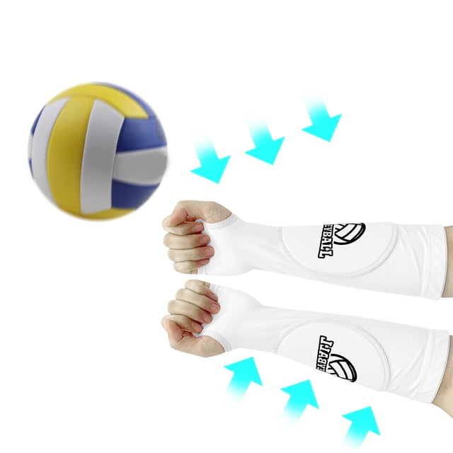 WIFKLSIIPG Volleyball Arm Protector for Women Refers to Breathable Pressure Basketball Tennis Test Training Sponge Anti Collision Arm Protector