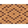 thumbnail image 1 of Ahgly Tapis Rectangulaire Lavable en Machine Intérieur Transitionnel Acajou Brun, 4 Pieds x 6 Pieds, 1 of 7
