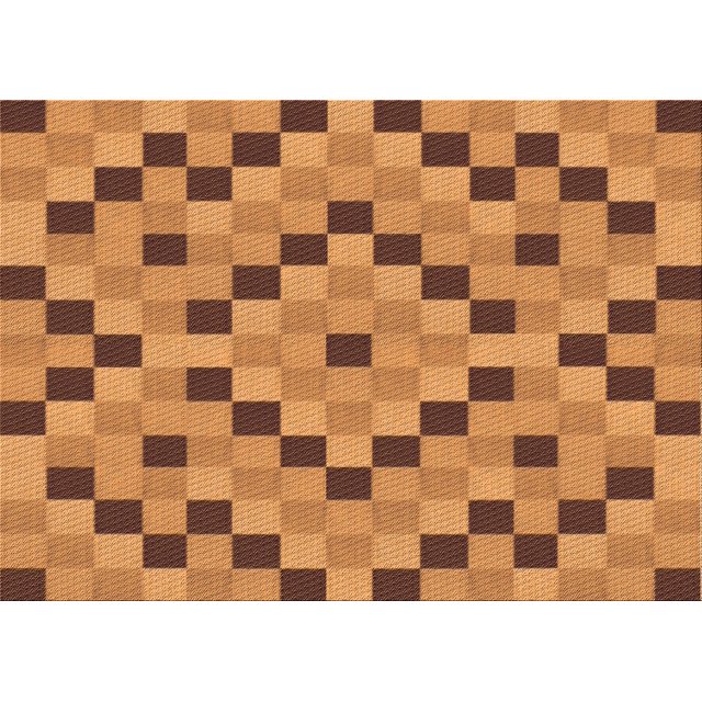 Ahgly Tapis Rectangulaire Lavable en Machine Intérieur Transitionnel Acajou Brun, 4 Pieds x 6 Pieds