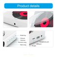 thumbnail image 3 of Lecteur CD Portable Haut-Parleur Compatible Bluetooth Rechargeable pour Voiture et Maison, Émetteur Bluetooth 5.0, 3 of 5