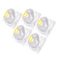 thumbnail image 4 of Lot de 5 sacs de rangement réutilisables transparents pour céréales, riz, céréales, farine, noix, 1,5 kg, 4 of 14