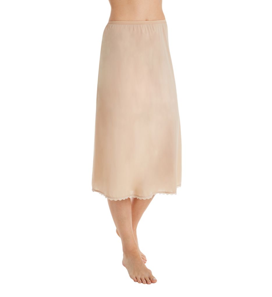 Women's Shadowline 4711628 Flare Half Slip 28 Inch (Nude 2X)