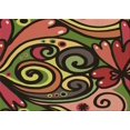 thumbnail image 1 of Ahgly Company Tapis Rectangulaire Lavable en Machine Rouge Nuit, 8 Pieds x 10 Pieds, 1 of 7