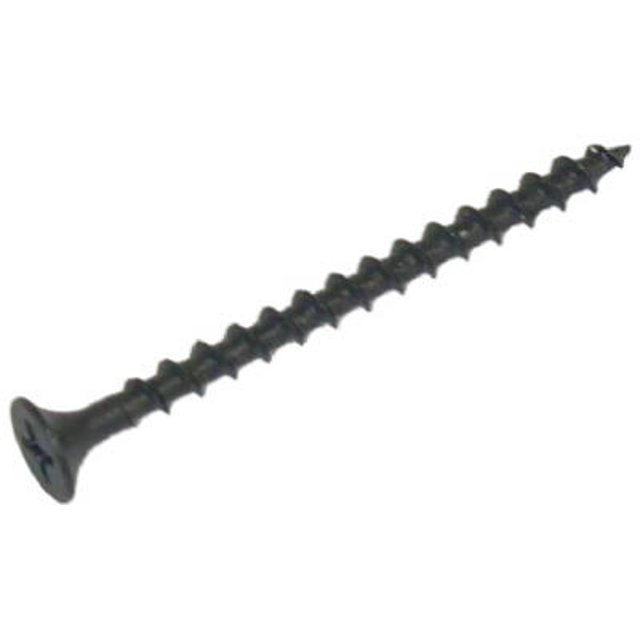 Drywall Screws, Phillips Flat Bugle Head, Coarse Thread, #6 x 1-1/4 In., 100-Pk. - 40872
