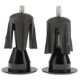 thumbnail image 2 of koolsoo Pair Aluminum Handlebar Grips Handle Bar Plugs - Black, 2 of 9
