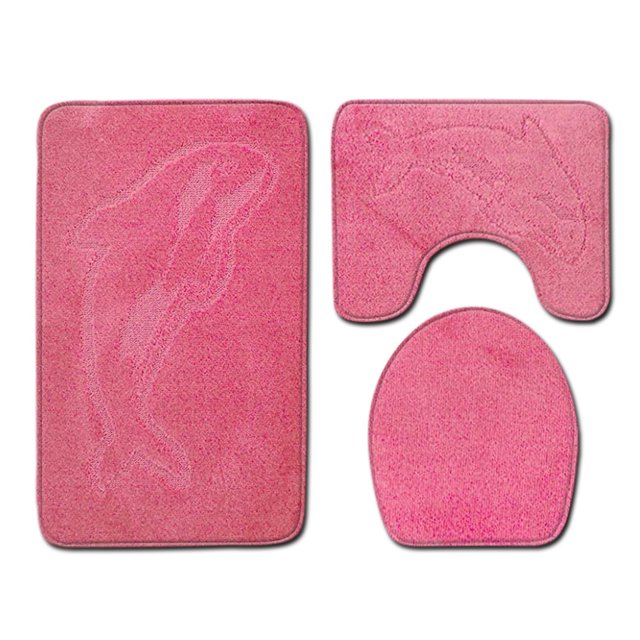 maskred 3x Bathroom Rug Sets Easy To Install Waterproof Anti-slip Multi-functional Eco-friendly Durable PJ210611-B004 5Set