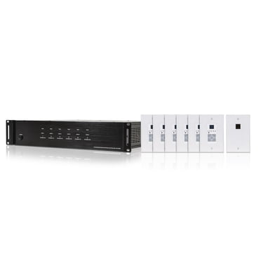 Monoprice 6 Zone Home Audio Multizone Controller and Amplifier Kit