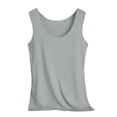 thumbnail image 2 of Posijego Lot de 3 Débardeurs pour Femmes Col Rond Camisoles de Base Couches Débardeurs Sans Manches, 2 of 7