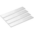thumbnail image 1 of Unique Bargains Square Aluminum Flat Bar, 4 Pack 1/4' Thickness 2' Width 12' Length, 1 of 5
