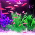 thumbnail image 3 of Artificial Aquatic Plant Ceramic Base Plastic Aquarium Plant Fish Tank Decor, 3 of 10