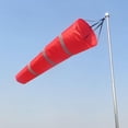 thumbnail image 3 of DOLITY Airport Windsock Outdoor Hanging Red Ripstop Wind Sock Windsocks with Reflective Belts Red 60cm, 3 of 8