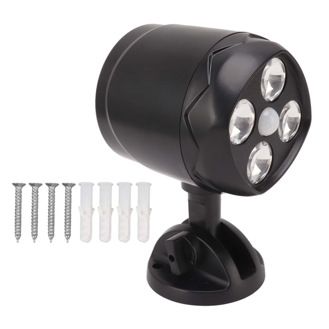 Spot LED Extérieur Étanche Mural Rotatif Projecteur Projecteur avec Capteur de Mouvement pour Jardin
