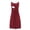Red, variant on Drppepioner Women's Plus Size Fashion Solid Breast-Feeding Pregnant Patchwork Woman Nursing Dress Sleeveless Round-Neck maternity dress Wine