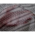 thumbnail image 4 of oneOone Silk Tabby Fabric Chevron Block Printed Fabric 1 Yard 42 Inch Wide, 4 of 4