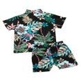 thumbnail image 2 of MesaSe Ensemble d'Été pour Garçons Chemise à Manches Courtes Col Rabattu Shorts, 2 of 5