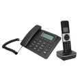 thumbnail image 3 of Office Phone System, 10 Ringing Options Corded Cordless Phone System US Plug 100-240V Black  for Business, 3 of 7
