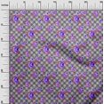 thumbnail image 2 of oneOone Tissu Polyester Lycra Feuilles & Floral Imprimé Tissu 1 Yard 56 Pouces de Large, 2 of 4