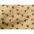 thumbnail image 4 of oneOone Tissu Popeline de Coton Imprimé Feuilles & Fleurs 1 Yard 56 Pouces de Large, 4 of 4