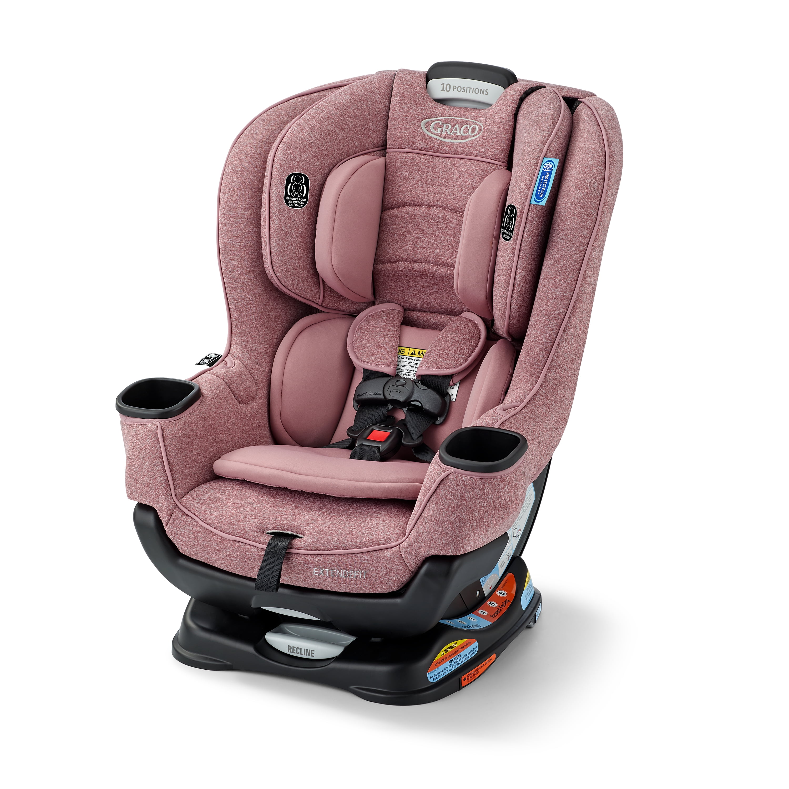Graco Extend2Fit Convertible Car Seat, 2-in-1 Forward & Rear-Facing Baby Car Seat, 1.8-30 kg (4-65 lb), Talia
