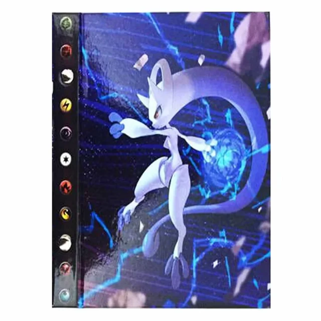Classeur de Cartes, Chemise à Cartes, Classeur de Rangement pour Cartes à Échanger, Albums de Collection de Cartes, 30 pages Peuvent Contenir 240 Cartes-(Nouveau-3)
