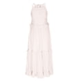 thumbnail image 4 of fatyb Robe d'Été 2025 pour Femmes Sans Manches à Volants à Étages Robe Maxi Fluide Décontractée Longue pour la Plage, 4 of 7
