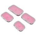 thumbnail image 3 of Récipient à Repas Pliable, 4pcs Rétractable pour le Déjeuner Flexible Coffre-Fort pour Bureau Rose, Vert, Rose Rouge, 3 of 8