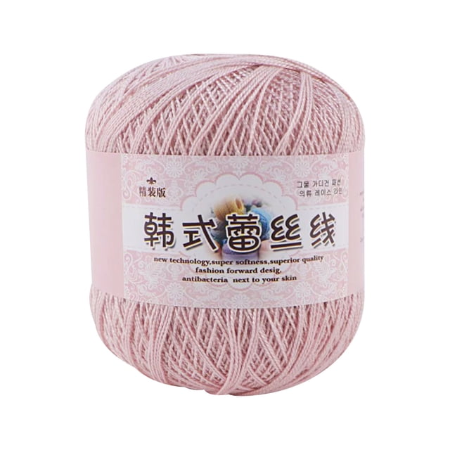 Birdeem Fil Dentelle Bricolage Tissé Mercerisé Bébé Fil Fin Fil à Crocheter