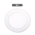 thumbnail image 4 of 10 Pcs Assiettes Rondes en Papier Support de Garde-Manger Ménager Manger Camping Anniversaire Ensemble de Vaisselle Empilable Randonnée Sac à Dos Vaisselle Accessoires pour Campeurs 8 Pouces, 4 of 7