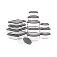 thumbnail image 5 of MAINSTAYS Glass food storage set with PE Lid of round and rectangular shape, 5 of 5