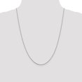 thumbnail image 2 of Leslie's 10K White Gold 1.2 mm Loose Rope Chain (Weight: 2.13 Grams, Length: 24 Inches), 2 of 4