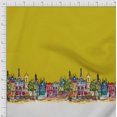 thumbnail image 3 of Soimoi Cotton Cambric Fabric Buildings Panel Decor Fabric Printed Yard 56 Inch Wide, 3 of 3
