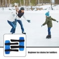 thumbnail image 4 of LOLIPPYY 1 Pair Comfortable Upper Material Ice Skates for Kids -Blue with Anti-Fall Features, 4 of 7