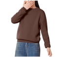 thumbnail image 1 of Timegard Winter Baby Clothes Fall Boy Girls Knit Comfy Warm Pullover Casual Loose Kids Solid Color Tops, 1 of 6