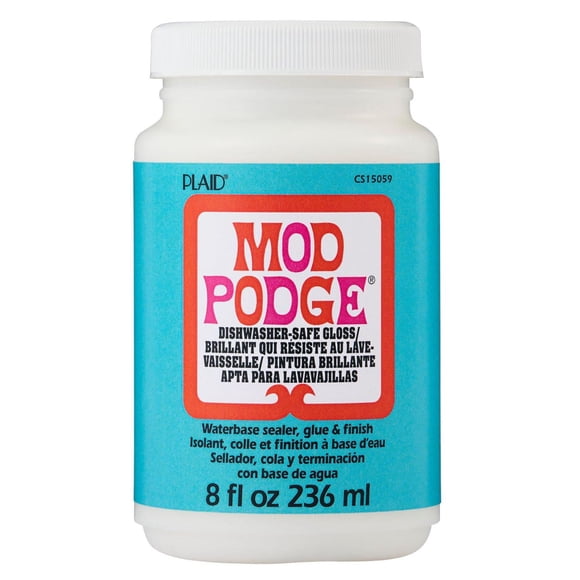 Mod Podge Brillant lavable au lave-vaisselle, 8 oz.